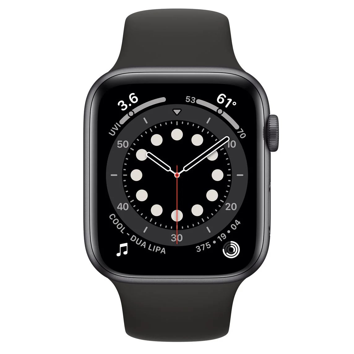 Watch Series 6 GPS + Cellular Aluminium Case 44mm - FACE ONLY – Space Grey